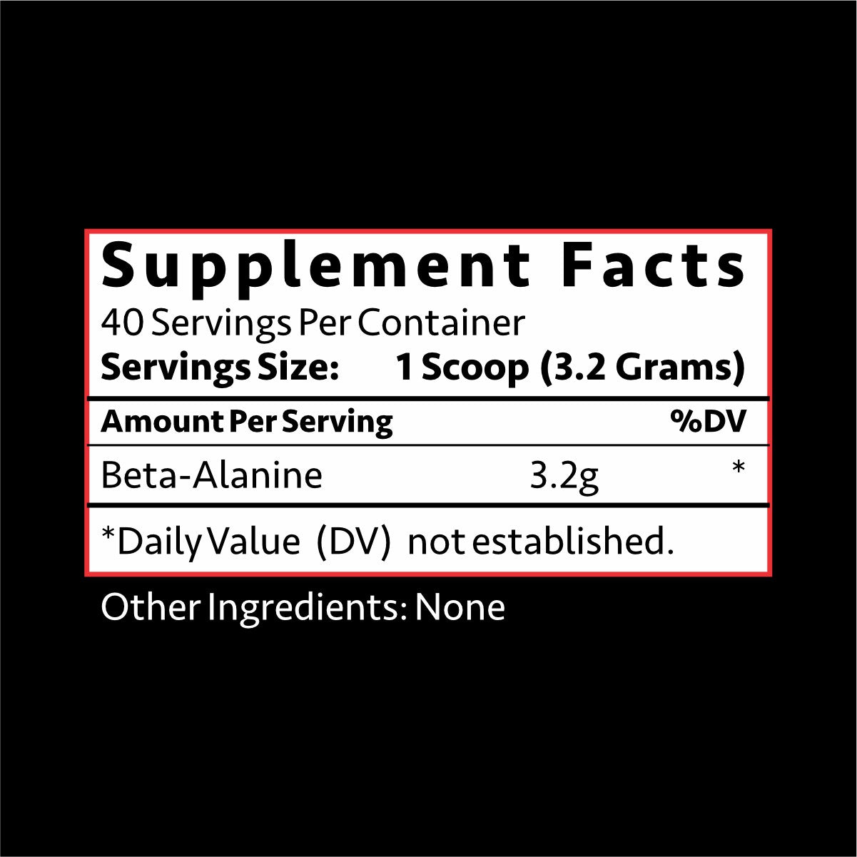 Beta Alanine