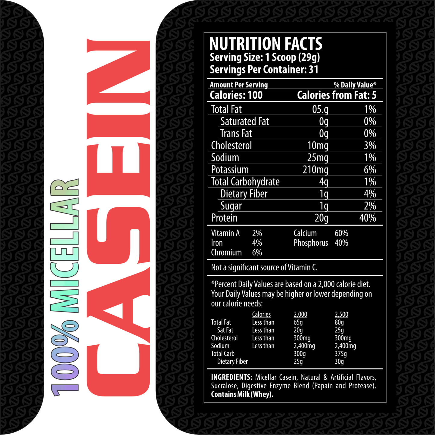 Titan Casein™ - 100% Micellar Casein