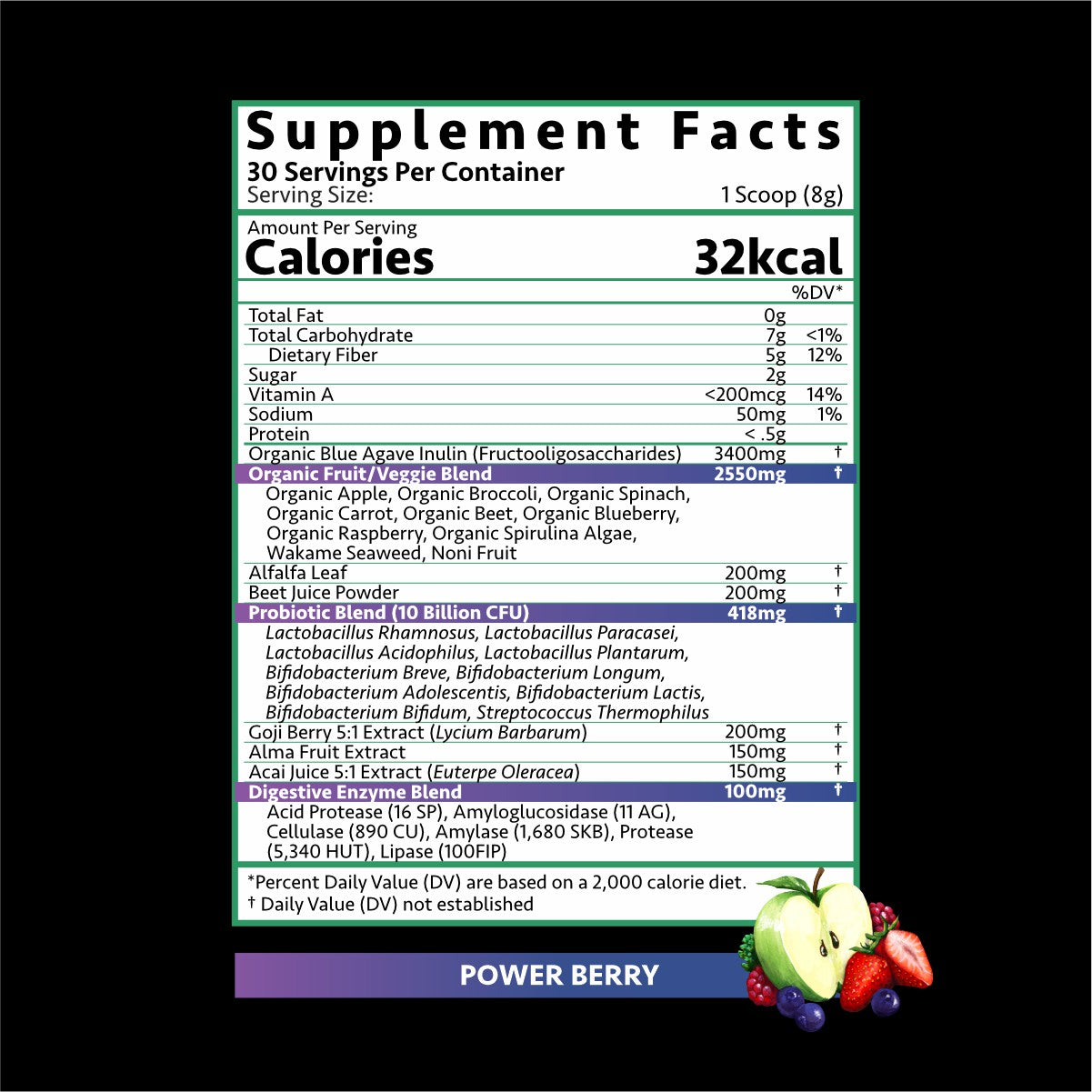 PurGREENS™ - Berries & Greens Superfood