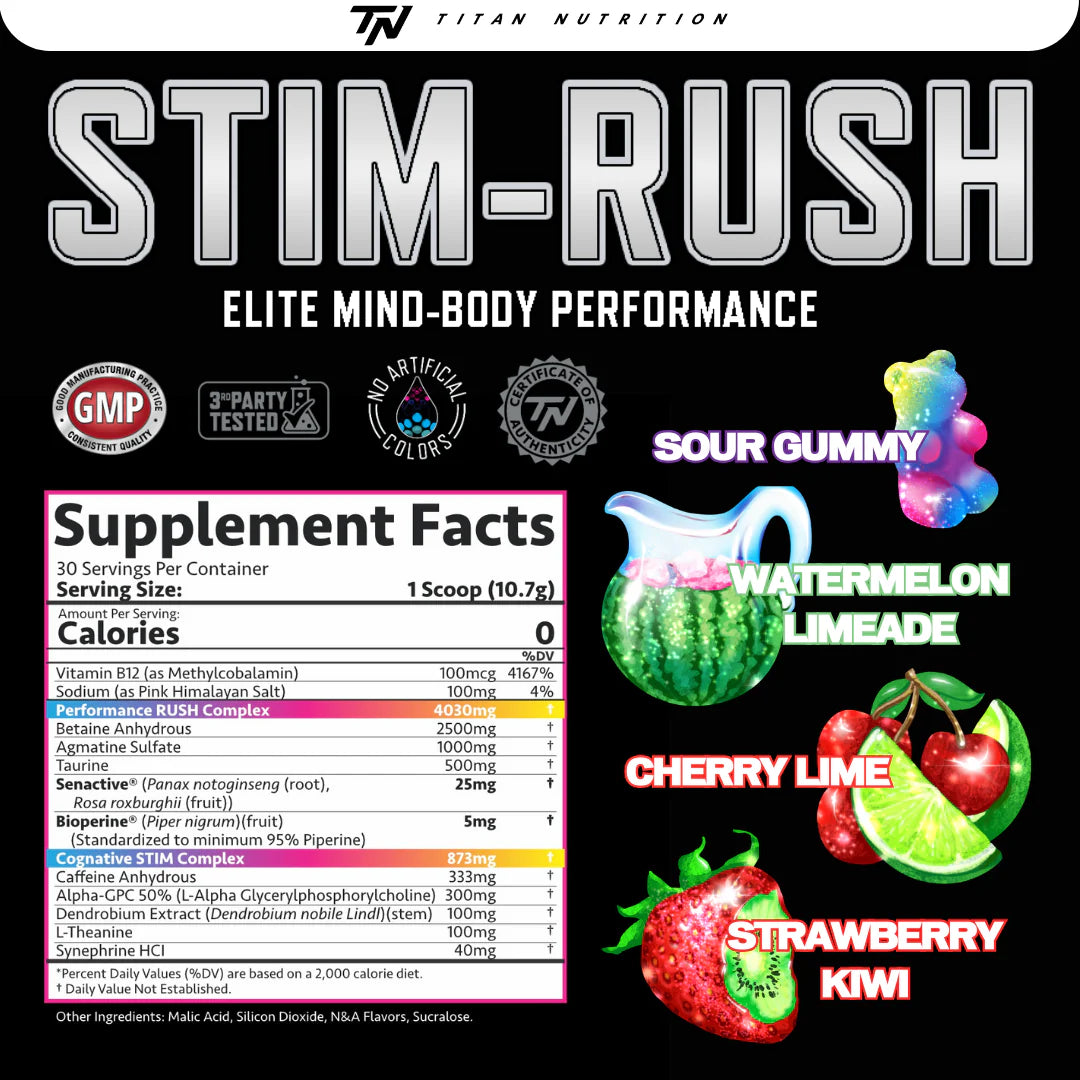 Buy Stim-Rush Get Creatine Free!