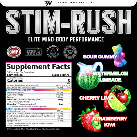 Buy Stim-Rush Get Creatine Free!