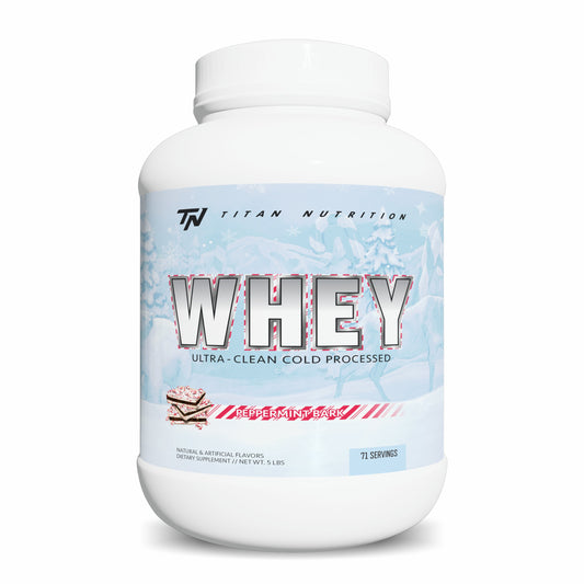 5lb - TITAN WHEY™ Protein PEPPERMINT BARK
