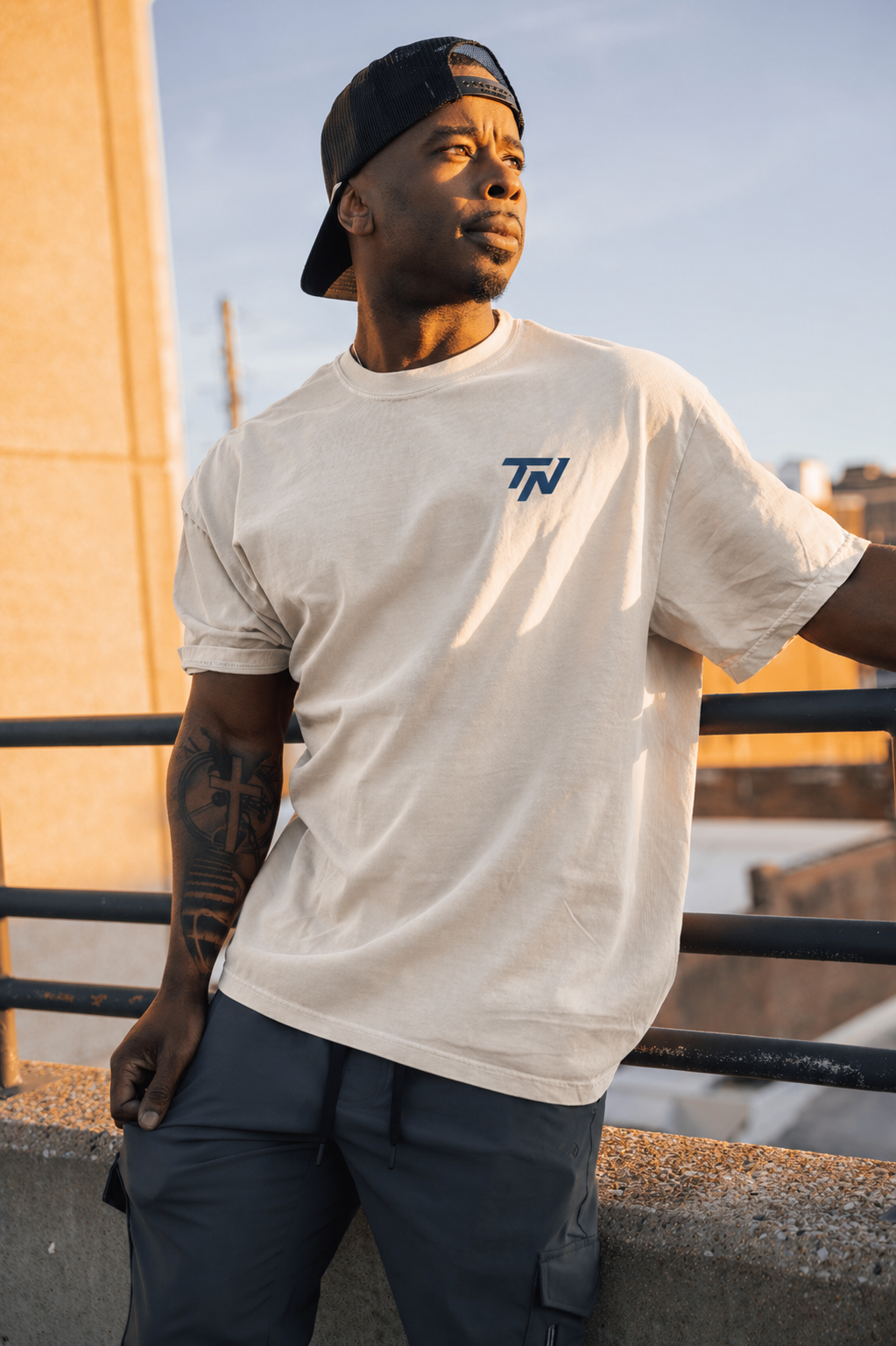 Titan Performance Co. Heavyweight Tee – Sand