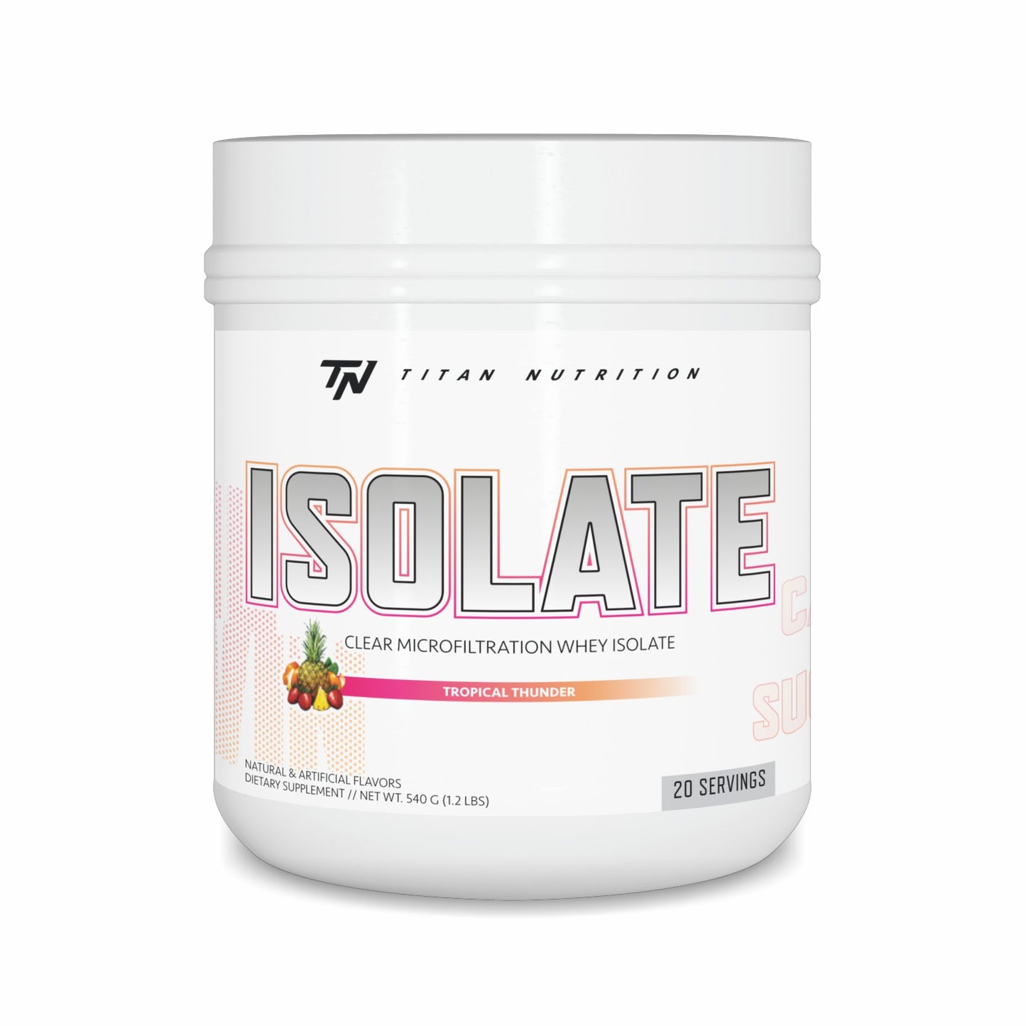 Titan Nutrition Clear Whey Isolate