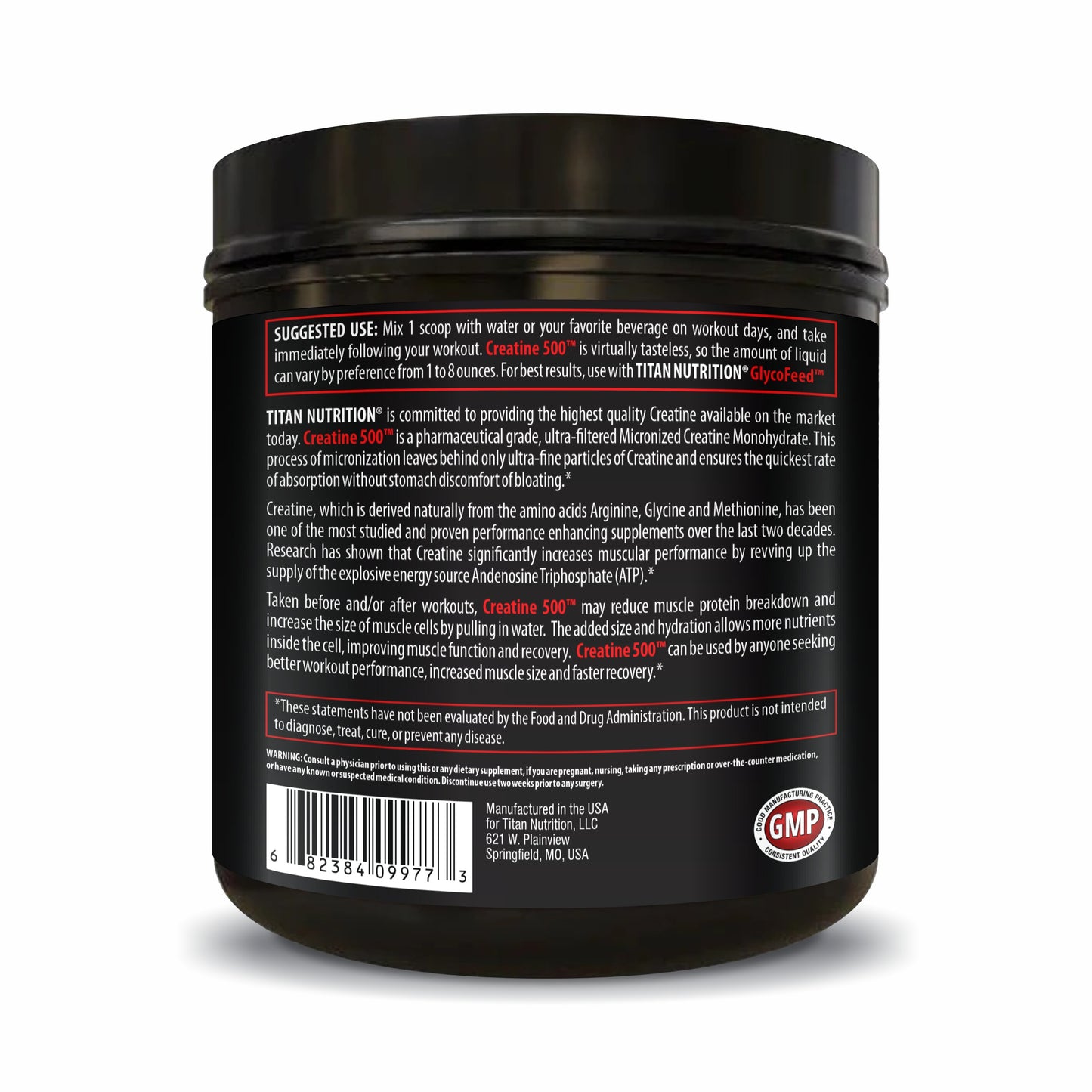 Titan® Micronized Creatine™