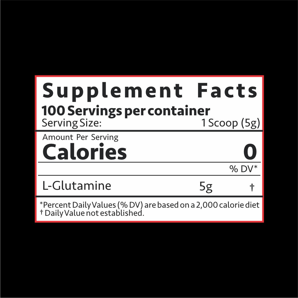 Glutamine 500™ - Pharmaceutical Grade Micronized