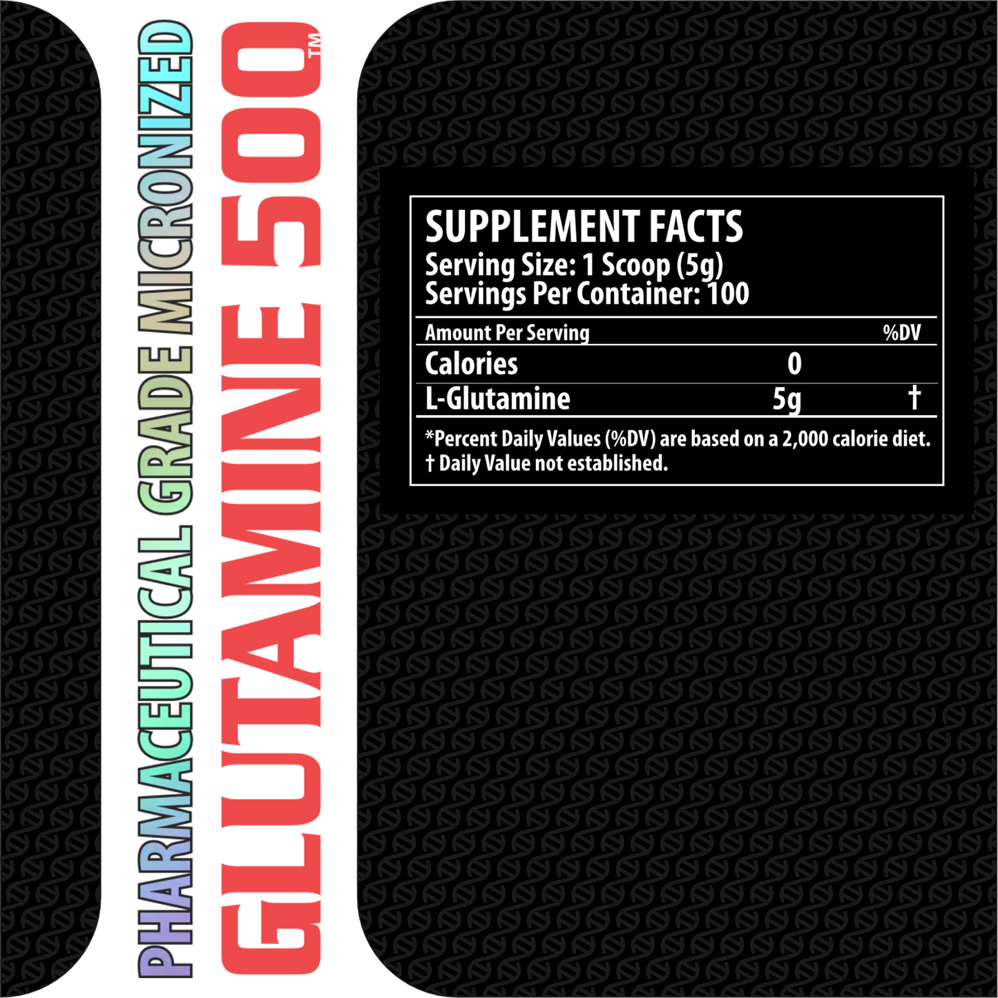Glutamine 500™ - Pharmaceutical Grade Micronized