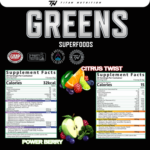 PurGREENS™ - Berries & Greens Superfood