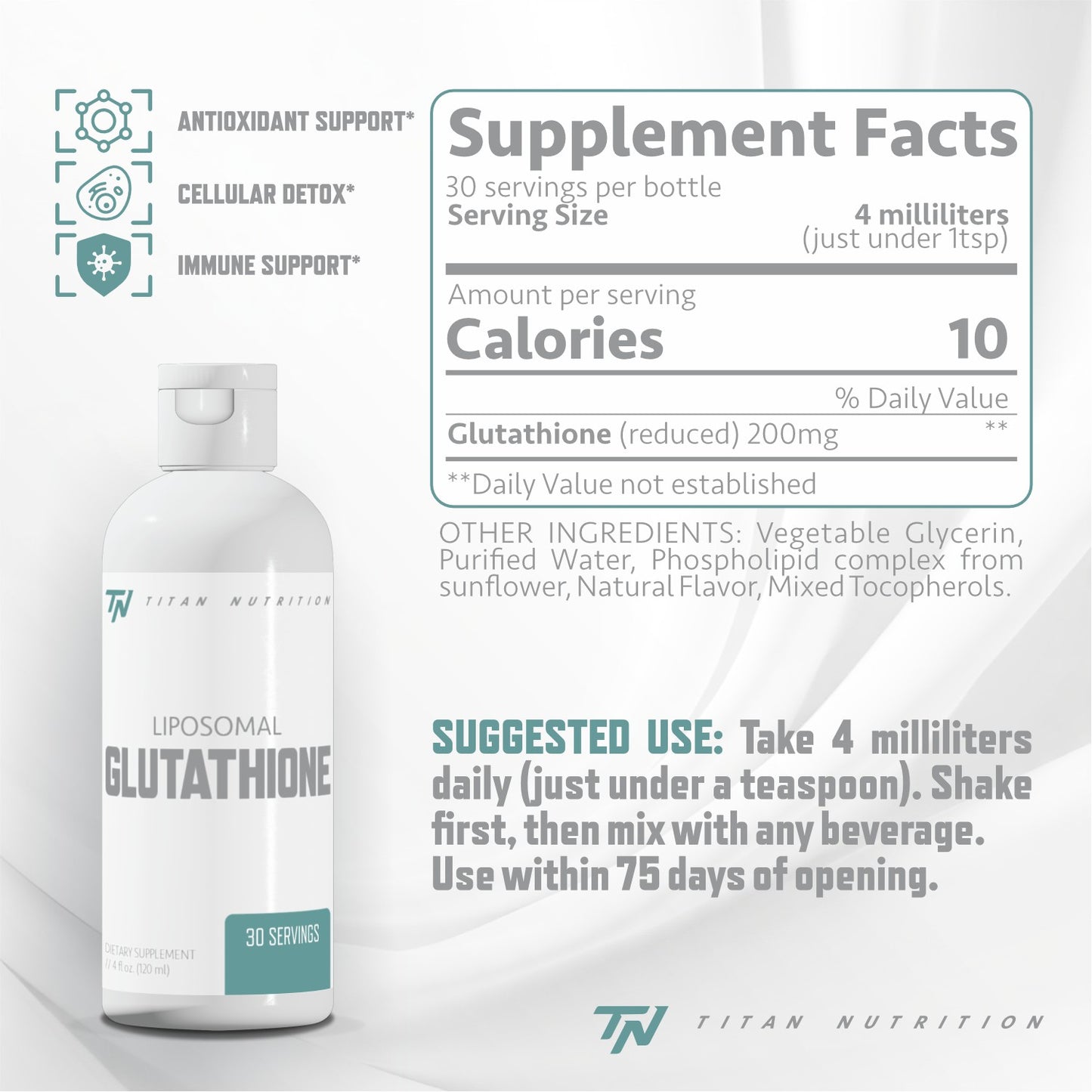dr vita glutathione Woman's Multi Liposomal Glutathione Titan Nutrition