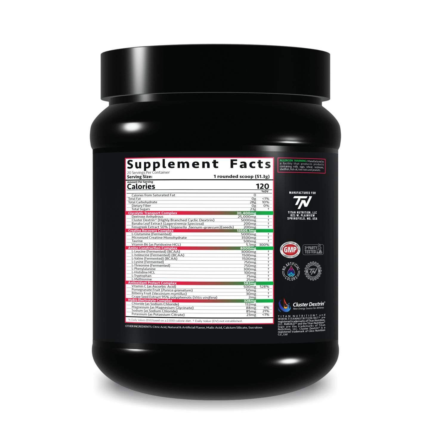 ReBuild Unrivaled - Intra & Post Workout Recovery Shake