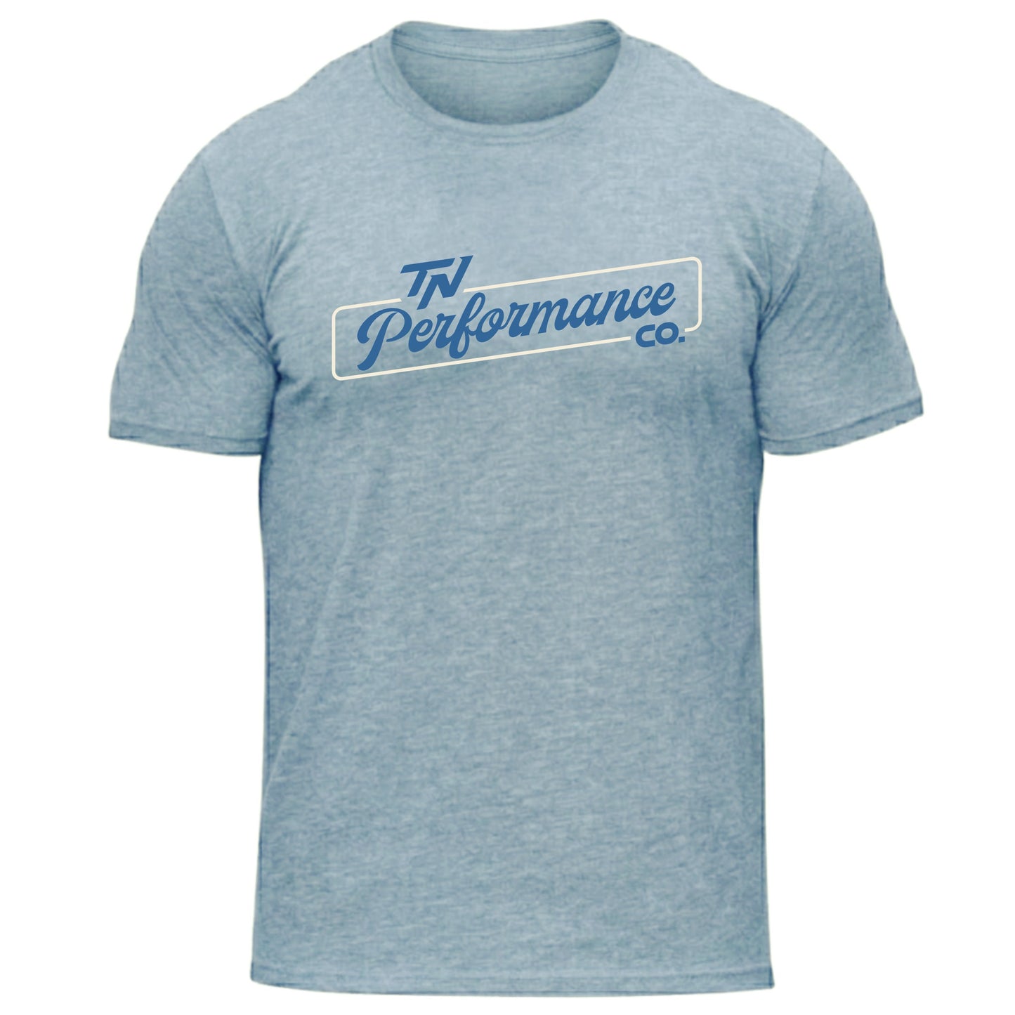Titan Performance Co. Triblend Tee – Light Blue