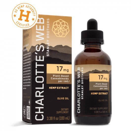 Charlotte’s Web™ HEMP OIL: 17MG Hemp Oil/1ML