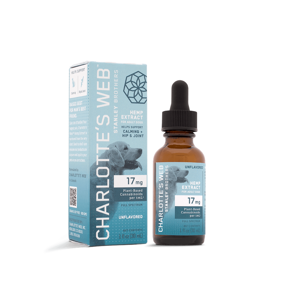 Charlotte’s Web™ FULL SPECTRUM HEMP EXTRACT DROPS FOR DOGS