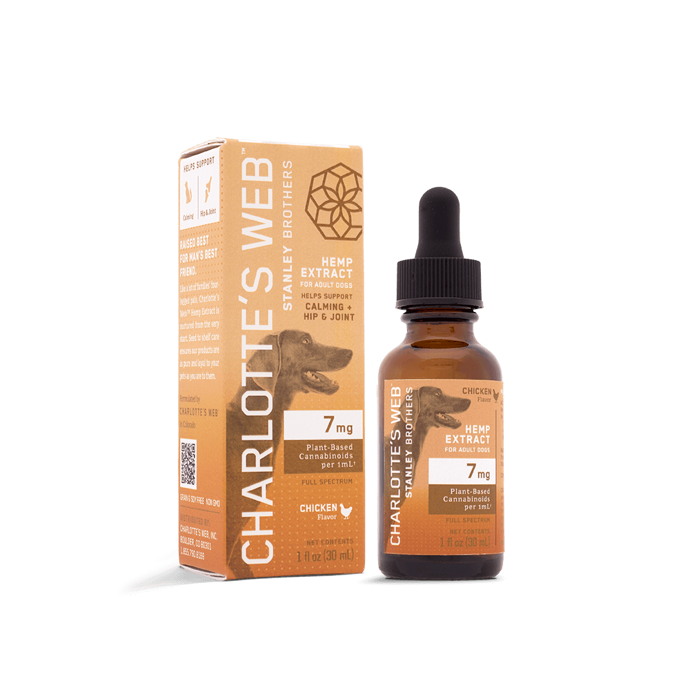 Charlotte’s Web™ FULL SPECTRUM HEMP EXTRACT DROPS FOR DOGS