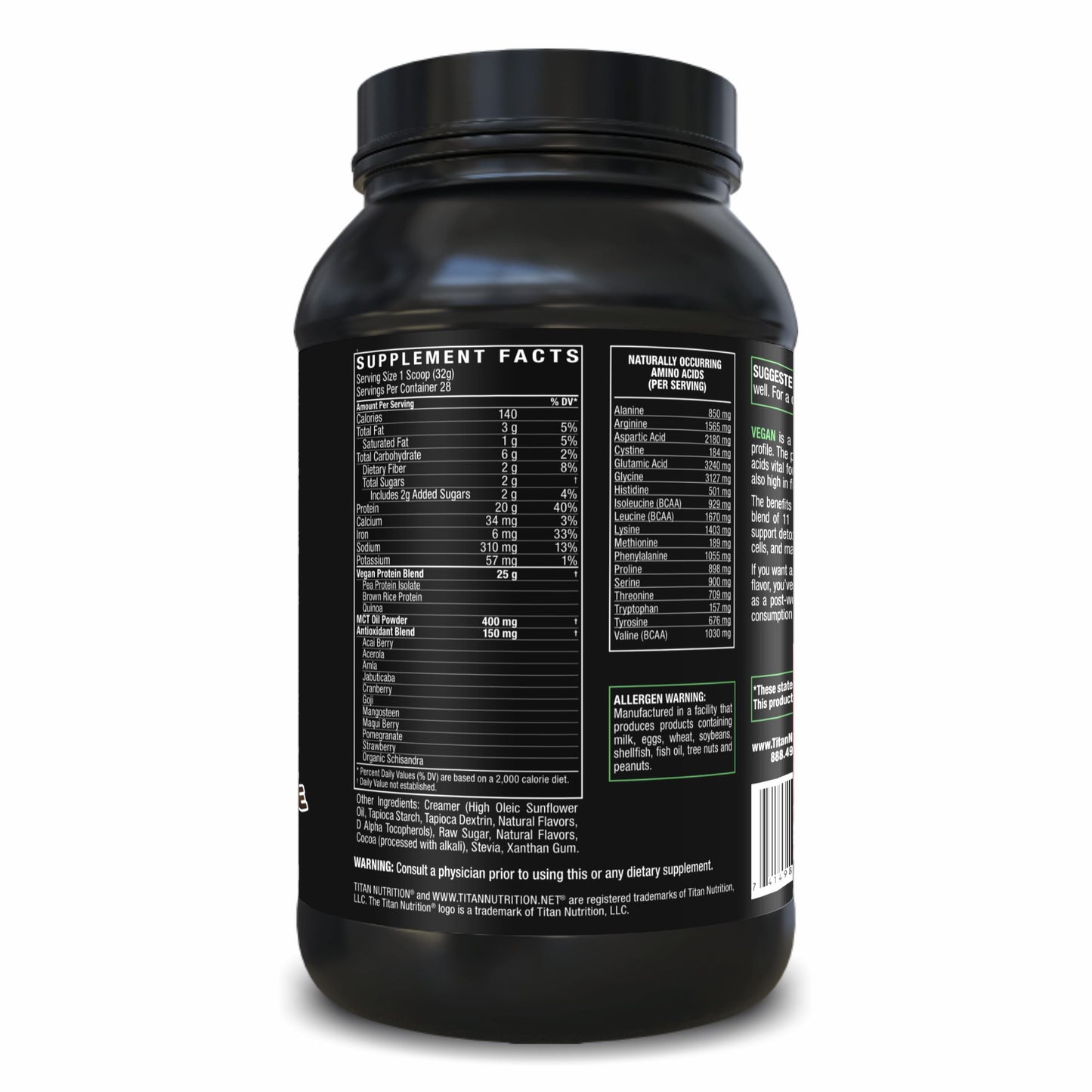 2lb - Titan Vegan™ Protein