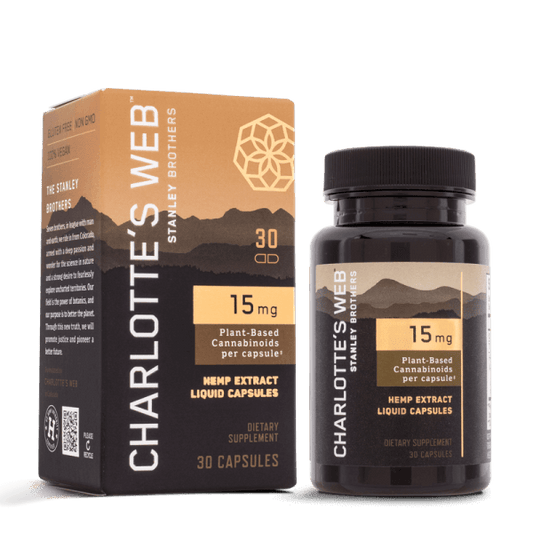 Charlotte’s Web™ 15MG CBD OIL LIQUID CAPSULES