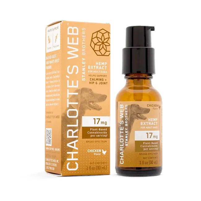 Charlotte’s Web™ FULL SPECTRUM HEMP EXTRACT DROPS FOR DOGS