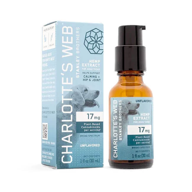 Charlotte’s Web™ FULL SPECTRUM HEMP EXTRACT DROPS FOR DOGS